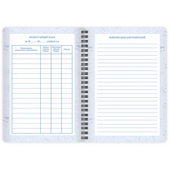 Дневник для музыкальной школы 48 листов, гребень, пластиковая обложка, картон, BRAUBERG, "МИКС", 107519 - фото 9