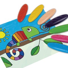 Восковые мелки фигурные BRAUBERG KIDS "Батоны", 12 цветов, 273093 - фото 7