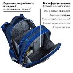 Ранец ЮНЛАНДИЯ EXTRA, с дополнительным объемом, 2 отделения, "Beware", 3D-панель, 38x29x18 см, 272041 Ранец ЮНЛАНДИЯ EXTRA, с дополнительным объемом, 2 отделения, "Beware", 3D-панель, 38x29x18 см, 272041 - фото 17