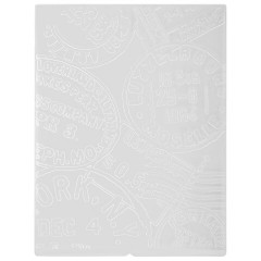 Клише для тиснения 3D "Печати" для Машинки для тиснения ОС-5, 108х146 мм, ОСТРОВ СОКРОВИЩ, 663805, 862-033 - фото 3