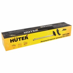 Триммер-кусторез АККУМУЛЯТОРНЫЙ HUTER GET-20H, 1500 об/мин, длина лезвия 52 см, 20 В, 2 Ахч, 70/1/42 - фото 5