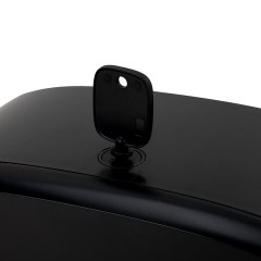 Диспенсер для туалетной бумаги LAIMA PROFESSIONAL PREMIUM BLACK (Система T2), малый, черный, ABS-пластик, 609521 - фото 4
