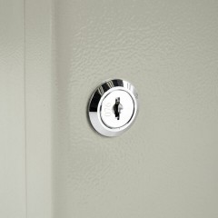 Шкафчик (Ключница) на 90 ключей BRAUBERG, 300х240х80 мм, с замком, +90 брелоков, серый, 290339 Шкафчик (Ключница) на 90 ключей BRAUBERG, 300х240х80 мм, с замком, +90 брелоков, серый, 290339 - фото 7