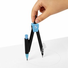 Готовальня BRAUBERG ULTRACOLOR 3 предмета: циркуль 132 мм, механический карандаш, грифель, ластик, пенал, 210804 Готовальня BRAUBERG ULTRACOLOR 3 предмета: циркуль 132 мм, механический карандаш, грифель, ластик, пенал, 210804 - фото 7