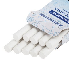 Мел белый круглый мягкий, 10 штук, BRAUBERG, картонная упаковка, европодвес, 272766 Мел белый круглый мягкий, 10 штук, BRAUBERG, картонная упаковка, европодвес, 272766 - фото 3