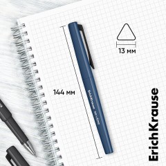 Ручка шариковая ERICH KRAUSE "Severe Stick Classic", СИНЯЯ, корпус ассорти,0,7 мм, линия 0,28 мм, 48079 - фото 2