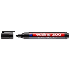 Маркер перманентный пигментный стойкий EDDING 30, ЧЕРНЫЙ, круглый наконечник, 1,5-3 мм, E-30/001, 152687 - фото 3