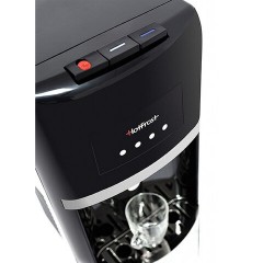 Кулер для воды HOT FROST 35AN, напольный, нагрев/охлаждение, 1 кран (3 кнопки), серебристый/черный, 120103501 Кулер для воды HOT FROST 35AN, напольный, нагрев/охлаждение, 1 кран (3 кнопки), серебристый/черный, 120103501 - фото 4