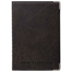 Обложка для автодокументов, 128х92 мм, ПВХ под кожу, конгревное тиснение, цвет ассорти, А5-12 - фото 13