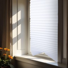 Жалюзи-плиссе, штора бумажная самоклеящаяся BRABIX, 60х180 см, ЭКО, 80 г/м2, цвет белый, 1 шт., 700001 - фото 14