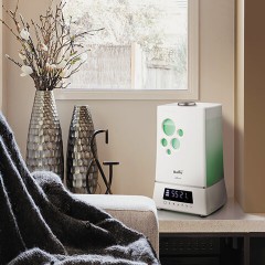 Увлажнитель воздуха BALLU UHB-1100, объем бака 7,5 л, 110 Вт, гигростат, белый, НС-1172319 Увлажнитель воздуха BALLU UHB-1100, объем бака 7,5 л, 110 Вт, гигростат, белый, НС-1172319 - фото 5