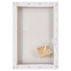 Холст на подрамнике BRAUBERG ART BASIC, 20х30 см, 280 г/м2, хлопок, мелкое зерно, грунт, 192665 - фото 3