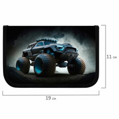 Пенал ЮНЛАНДИЯ, 1 отделение, картон с эффектом soft-touch, 19х11 см, "Space driver", 273494 Пенал ЮНЛАНДИЯ, 1 отделение, картон с эффектом soft-touch, 19х11 см, "Space driver", 273494 - фото 6