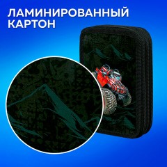 Пенал ПИФАГОР, 3 отделения, ламинированный картон, 19х11 см, "Big Wheels", 271548 Пенал ПИФАГОР, 3 отделения, ламинированный картон, 19х11 см, "Big Wheels", 271548 - фото 10