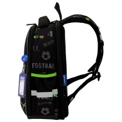 Ранец BRAUBERG FIT, 2 отделения, "Удар по воротам", объемный дизайн, 38х27х14 см, 274384 - фото 4