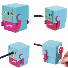 Точилка механическая ЮНЛАНДИЯ "I-Robot", корпус ассорти, 228484 Точилка механическая ЮНЛАНДИЯ "I-Robot", корпус ассорти, 228484 - фото 11