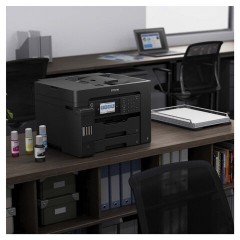 МФУ струйное EPSON L15150 "4 в 1", А3+, 25 стр./мин, 4800х2400, ДУПЛЕКС, АПД, сетевая карта, Wi-Fi, СНПЧ, C11CH72404 МФУ струйное EPSON L15150 "4 в 1", А3+, 25 стр./мин, 4800х2400, ДУПЛЕКС, АПД, сетевая карта, Wi-Fi, СНПЧ, C11CH72404 - фото 5