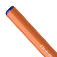 Ручка шариковая масляная ERICH KRAUSE "U-108" Orange СИНЯЯ, корпус оранжевый, 0,7 мм, линия 0,26 мм, 47582 - фото 4