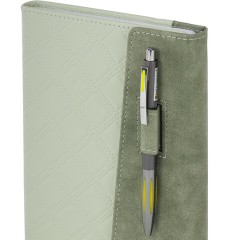 Ежедневник недатированный А5 145х215 мм, BRAUBERG "Stitch", под кожу, магнит, 160 л., оливковый, 116588 Ежедневник недатированный А5 145х215 мм, BRAUBERG "Stitch", под кожу, магнит, 160 л., оливковый, 116588 - фото 7
