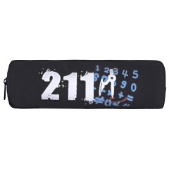 Пенал ЮНЛАНДИЯ ЮНИОР, 1 отделение, полиэстер, "Maths", 20х6х4 см, 273808 - фото 2
