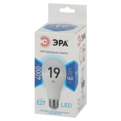 Лампа светодиодная ЭРА STD, 19 (160) Вт, цоколь E27, груша, нейтральный белый свет, 35000 ч., LED A65-19W-840-E27, Б0031703 Лампа светодиодная ЭРА STD, 19 (160) Вт, цоколь E27, груша, нейтральный белый свет, 35000 ч., LED A65-19W-840-E27, Б0031703 - фото 4
