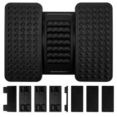 Подставка для ног BRABIX "Ultra 5" 43х32 см, массажер, регулировка угла наклона, 2 платформы, 533040 Подставка для ног BRABIX "Ultra 5" 43х32 см, массажер, регулировка угла наклона, 2 платформы, 533040 - фото 5