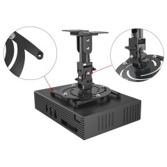 Кронштейн для проекторов настенно-потолочный CACTUS CS-VM-PR04-BK, высота 20,7 см, 21 кг Кронштейн для проекторов настенно-потолочный CACTUS CS-VM-PR04-BK, высота 20,7 см, 21 кг - фото 5