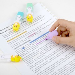 Набор текстовыделителей с топперами 6 ЦВЕТОВ ПАСТЕЛЬ, "НЕЖНЫЕ ЦЫПЛЯТА", линия 1-4мм, FUNSTER (ФАНСТЕР), 152653 - фото 7