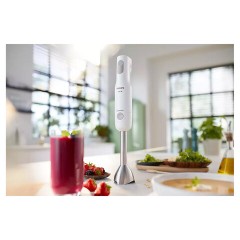 Блендер погружной PHILIPS HR2534/00, 650 Вт, 1 скорость, 1 насадка, стакан, белый Блендер погружной PHILIPS HR2534/00, 650 Вт, 1 скорость, 1 насадка, стакан, белый - фото 9