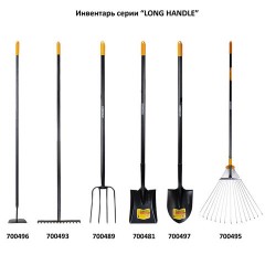 Вилы садовые цельнометаллические 22х30 см, ОБЩАЯ ДЛИНА 150 см, черенок сталь, RABBITEX (РАББИТЕКС) "LONG HANDLE", 700489 - фото 10