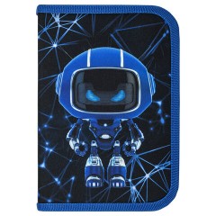 Пенал BRAUBERG, 1 отделение, полиэстер, 21х14 см, "Evil robot", 272328 Пенал BRAUBERG, 1 отделение, полиэстер, 21х14 см, "Evil robot", 272328 - фото 2