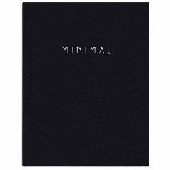 Тетрадь на кольцах А5 175х215 мм, 120 л., твердый картон, клетка, BRAUBERG "Minimal black", 404713 - фото 9