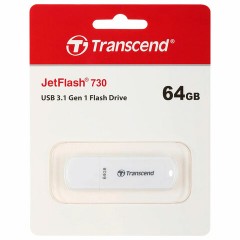 Флеш-диск 64 GB TRANSCEND JetFlash 730, USB 3.1, белый, TS64GJF730 Флеш-диск 64 GB TRANSCEND JetFlash 730, USB 3.1, белый, TS64GJF730 - фото 4