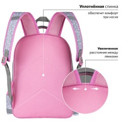 Рюкзак ПИФАГОР SCHOOL, 1 отделение, 3 кармана, "Adorable bunny", 38x28х14 см, 270654 Рюкзак ПИФАГОР SCHOOL, 1 отделение, 3 кармана, "Adorable bunny", 38x28х14 см, 270654 - фото 11