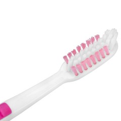 Зубная щетка жесткая CLASSIC WHITENING, безопасное отбеливание, КОМПЛЕКТ 8 шт., LAIMA DENT, 609315 - фото 5