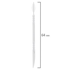 Зубочистки зубные, ёршики с щеточкой 500 шт., стакан, LAIMA DENT, 609401 - фото 2