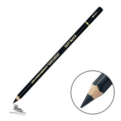 Карандаш угольный KOH-I-NOOR, 1 шт., "Gioconda" SILKY черный матовый, B, блистер, 8815001002BL - фото 2