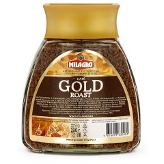 Кофе растворимый MILAGRO "Gold Roast" 190 г, стеклянная банка, сублимированный, 15003 - фото 2