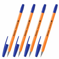 Ручки шариковые BRAUBERG "M-500 ORANGE", НАБОР 4 шт., СИНИЕ, узел 0,7 мм, линия письма 0,35 мм, 143950 Ручки шариковые BRAUBERG "M-500 ORANGE", НАБОР 4 шт., СИНИЕ, узел 0,7 мм, линия письма 0,35 мм, 143950 - фото 10