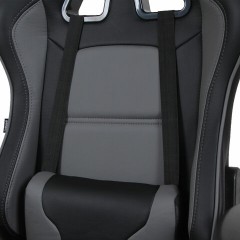 Кресло компьютерное BRABIX "GT Racer GM-100", две подушки, экокожа, черное/серое, 531926 Кресло компьютерное BRABIX "GT Racer GM-100", две подушки, экокожа, черное/серое, 531926 - фото 9