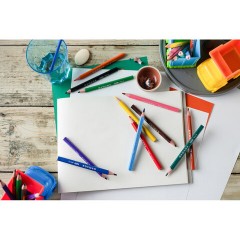 Карандаши цветные утолщенные BIC "Kids Evolution Triangle", 12 цветов, трехгранные, грифель 4 мм, 8297356, 82973511 Карандаши цветные утолщенные BIC "Kids Evolution Triangle", 12 цветов, трехгранные, грифель 4 мм, 8297356, 82973511 - фото 14
