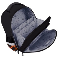 Ранец BRAUBERG KIDS STANDARD, 2 отделения, Fire split, 3D-панель, 36х28х14 см, 273147 - фото 6