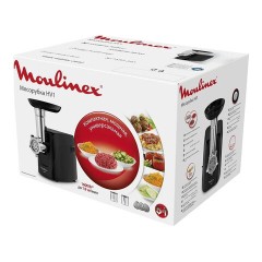 Мясорубка MOULINEX ME112832, 1600 Вт, производительность 1,9 кг/мин, 5 насадок, реверс, пластик, черная, 8010000864 Мясорубка MOULINEX ME112832, 1600 Вт, производительность 1,9 кг/мин, 5 насадок, реверс, пластик, черная, 8010000864 - фото 13