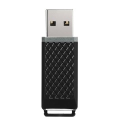 Флеш-диск 8 GB, SMARTBUY Quartz, USB 2.0, черный, SB8GBQZ-K Флеш-диск 8 GB, SMARTBUY Quartz, USB 2.0, черный, SB8GBQZ-K - фото 2