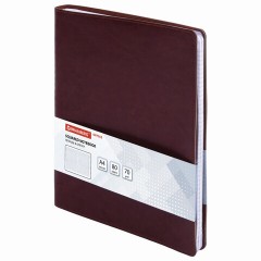 Тетрадь БОЛЬШОЙ ФОРМАТ (200x252 мм) В5, BRAUBERG "Office PRO", под кожу, гребень, клетка, 80 л., коричневый, 111047 Тетрадь БОЛЬШОЙ ФОРМАТ (200x252 мм) В5, BRAUBERG "Office PRO", под кожу, гребень, клетка, 80 л., коричневый, 111047 - фото 5