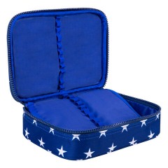 Пенал-косметичка BRAUBERG БОЛЬШОЙ, 1 отделение, 1 откидная планка, ткань, 21x15x6 см, "Stars", 270707 Пенал-косметичка BRAUBERG БОЛЬШОЙ, 1 отделение, 1 откидная планка, ткань, 21x15x6 см, "Stars", 270707 - фото 4