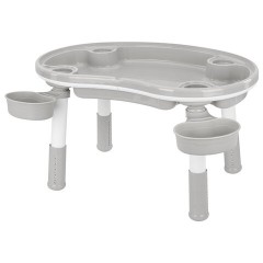Стол детский трансформер 3 в 1 BRABIX KIDS CT-001, растущий, 2-8 лет, пластик, серый, 533290 - фото 3