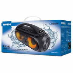 Колонка портативная SVEN PS-380, 40 Вт, TWS, Bluetooth, FM, USB, черный, SV-021290 Колонка портативная SVEN PS-380, 40 Вт, TWS, Bluetooth, FM, USB, черный, SV-021290 - фото 15