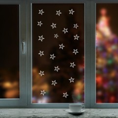 Украшение для окон и стекла ЗОЛОТАЯ СКАЗКА "Звезды 1", 25,8х33,5 см, ПВХ, 591255 Украшение для окон и стекла ЗОЛОТАЯ СКАЗКА "Звезды 1", 25,8х33,5 см, ПВХ, 591255 - фото 4