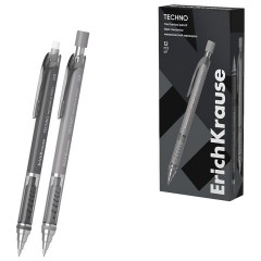 Карандаш механический с автоматической подачей грифеля 0,9 мм, ERICH KRAUSE "Techno", HB, 56014